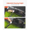 VEVOR Tow Behind Lawn Sweeper, 44 in Pull Behind Lawn Sweeper, 25 cu. ft Large Capacity Leaf & Grass Collector, Heavy Duty Garden Sweeper with Adjustable Sweeping Height for Yard, Lawn, Farm(48 Inch)