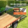 VEVOR Trailer Tailgate Lift Assist, Max 180 lbs Load Capacity, Compatible with Open Utility Trailer Tailgate and Ramp, with 10 to 24 Inches Heights Side Rail and 4 to 6 Feet Height Tail Gate or Ramp(1 Sides)