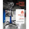 VEVOR Transmission Jack, 33″-67″ High Lift, 1100 lbs Hydraulic Telescoping Transmission Jack, 2-Stage Transmission Stand 1/2 Ton Capacity with Foot Pedal, 360° Swivel Wheel, Garage/Shop Lift Hoist(single-Stage 1660 LBS)