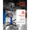 VEVOR Transmission Jack, 33″-67″ High Lift, 1100 lbs Hydraulic Telescoping Transmission Jack, 2-Stage Transmission Stand 1/2 Ton Capacity with Foot Pedal, 360° Swivel Wheel, Garage/Shop Lift Hoist(2-Stage 1322 LBS)