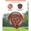 VEVOR Tree Watering Bags Slow Release, 4 Pack 16 Gallons Tree Watering Ring, Reusable Refillable Tree Irrigation Ring Water Bags, Heavy Duty Watering System for Shrub Tree Root Drip Irrigation(4Pcs 16Gal Ring)