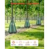 VEVOR Tree Watering Bags Slow Release, 4 Pack 16 Gallons Tree Watering Ring, Reusable Refillable Tree Irrigation Ring Water Bags, Heavy Duty Watering System for Shrub Tree Root Drip Irrigation(4Pcs 20Gal)