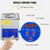 VEVOR Ultrasonic Professional Cleaner, 30 L Ultrasound Jewelry Cleaner with Digital Timer & Heater, Stainless Steel Industrial Sonic Cleaner 40kHz for Glasses, Watches, Rings, Small Parts(2L)