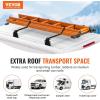 VEVOR Van Roof Ladder Racks – 60″ Heavy-Duty Steel Racks, 500 lbs Capacity, Universal Midsize & Small Van Roofs, 2 Bars