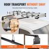 VEVOR Van Roof Ladder Racks – 60″ Heavy-Duty Steel Racks, 500 lbs Capacity, Universal Midsize & Small Van Roofs, 2 Bars