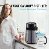 VEVOR Water Distiller, 4L/ 1.05 Gallon Pure Water Distilling for Home Countertop, 750W Distilled Water Maker, 304 Stainless Steel Interior Stiller Water Making Machine to Make Clean Water, Black(Grey)