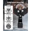 VEVOR Wheel Bearing Hub Removal Tool Kit, Compatible with All Axle Bolt Hubs 5, 6, 8 Lug Hubs Buster Puller, Universal Wheel Hub Shocker, Wheel Hub Buster Tool with Nuts & Washers for Sedan SUV Truck