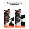 VEVOR Yoke Puller, Made for Class 6-8 Transportation Trucks and Equipment, Heavy Duty Yoke Removal Tool Kit, Automotive Yoke Puller Kit Compatible with Kenworth, Peterbilt, Freightliner, Mack, Volvo(power steering pump pulley removal tool)