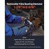VEVOR Yoke Puller, Made for Class 6-8 Transportation Trucks and Equipment, Heavy Duty Yoke Removal Tool Kit, Automotive Yoke Puller Kit Compatible with Kenworth, Peterbilt, Freightliner, Mack, Volvo(Yoke Puller)