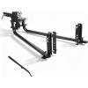 VEOVR Weight Distribution Hitch, 1,000 lbs Weight Distributing Hitches Kit with Sway Control for Trailer, 2-in Solid Steel Shank, 2-5/16 in Alloy Steel Ball, Powder Coated Load Leveling Hitch, Black(1200lbs)