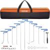 VEVOR 117 PCS Dent Removal Kit, Paintless Dent Repair Kit with Golden Lifter, Bridge Puller, Slide Hammer T-bar Dent Puller, Suction Cup Dent Puller for Auto Body Dents, Hail Damage, Door Ding(20 Pcs with 10 Rods)