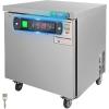 VEVOR 28″ W Commercial Refrigerator, Undercounter Worktop Refrigerator, 7.4 Cu. Ft Thick Stainless Steel Refrigerated Food Prep Station Fan Cooling Single Door Worktop Fridge with lock for Bar(28″W Worktop Refrigerator)