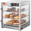 VEVOR 3-Tier Commercial Food Warmer Display, 800W Food Display Warmer with Light to Enhance Food Display, 86℉~185℉ Temperature Control, 90L Large Capacity for Hamburger, Pizza, Bread, Fried Chicken(3-Tier-Small)