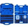 VEVOR 52pcs Custom Bushing Bearing And Seal Driver Set & 16pcs Slide Hammer Puller Set, 2 in 1 Bushing Bearing Driver Press Kit, Heavy Duty Removal Puller Installation Set with 49 Bushings, 10 Collets(bearing puller/bearing race driver)
