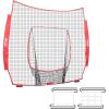 VEVOR 7x7ft Baseball Softball Practice Net, Portable Baseball Training Net for Hitting Batting Catching Pitching, Backstop Baseball Equipment Training Net(Net Only(No Frame))
