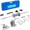 VEVOR 9-Way Slide Hammer Puller Set, 15PCS Front Wheel Hub Bearing Remover & Rear Wheel Axle Hub Dent Shaft Puller Tool Kit, Axle Bearing Puller Tool Kit and Slide Hammer Remover Set with Carry Box(slide hammer puller set)