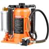 VEVOR Air Hydraulic Bottle Jack, 20 Ton/40000 LBS All Welded Bottle Jack, 10.4-19.7 inch Lifting Range, Manual Handle and Air Pump, for Car, Pickup, Truck, RV, Auto Repair, Industrial Engineering(20T Pneumatic Type)