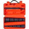 VEVOR Bearing Press Kit, 52 Pcs Bearing Race and Seal Driver Set with 49 Bushings and Handle Shaft, Bushing Driver Tool Set, Heavy Duty Carbon Steel Removal Installation Tool Kit(52pcs)