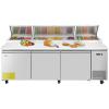 93“ Pizza Prep Refrigerator