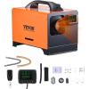 VEVOR Diesel Heater, 8KW DC12-24V, Fast Heating Diesel Parking Heater with Remote Control and Square Color Digital Display, Low Noise, Voice Announcement, for RV, Truck, Camper, Orange, 8KW, Basic