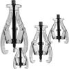 VEVOR Gear Puller Set, 3″ 4″ 6″ 8″ Puller Kit, 3 Jaw Gear Bearing Flywheel Pulley Removal Tool, 2 or 3 Reversible Jaws Wheel Puller, Vertically and Horizontally, External and Internal, 4-Piece(4 Pcs)