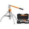 VEVOR Hydraulic Gear Puller, 15 Ton Max Capacity Wheel Bearing Pulling Separator, 2 or 3 Jaws Puller, Vertically and Horizontally, 12″ Jaw Hydraulic Puller with Case for Pulling Hubs(15 Ton)