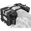 VEVOR Motorcycle Top Case 65L, Universal Aluminum Alloy Motorbike Tail Box with Leather Lining, Waterproof Detachable Motorcycle Top Box with Lock & Back Cushion, Fit for 99% of Motorcycle Frames(56 L)