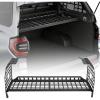 VEVOR Rear Trunk Cargo Rack, for 2010-2024 Toyota 4Runner, 220 lbs Capacity, Aluminum Alloy Basket Tray Interior Storage Luggage Carrier, Adjustable Height Shelf Stand Organizer for Camping Trip Gear