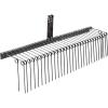 VEVOR Tow Behind Dethatcher, 60-inch Tow Dethatcher with 32 Steel Tines, 3-Point Lawn Dethatcher Rake with Attachments for Tractor, Landscape Rake for Garden, Farm, Grass(72″Tow Dethatcher)