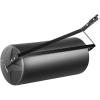 VEVOR Tow Behind Lawn Roller, 400lbs Sand/Water Filled Yard Roller, LLDPE Drum and Steel Frame Sod Roller with Easy-Turn Plug, Tow Behind a Tractor or ATV for Lawn, Garden, Farm, Park, Black