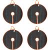 VEVOR Tree Watering Bag/Ring Slow Release, 4 Pack 10 Gallons Self-Watering Tree Watering Bags, Slow Release Tree Irrigation Bags, Heavy Duty Automatic Drip System for for Planting