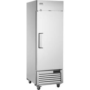 VEVOR Commercial Freezer 60.42 Cu.ft, Reach In 82.5″ W Upright Freezer 3 Doors, Auto-Defrost Stainless Steel Reach-in Freezer with 12 Adjustable Shelves, -13 to 5℉ Temp Control, LED Lighting, 4 Wheels(Freezer)
