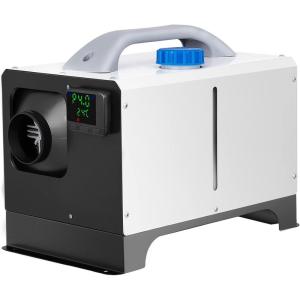 VEVOR Diesel Air Heater 8KW, All in One 12V Truck Heater, Parking Heater with Black LCD, Remote Control, Fast Heating Diesel Heater for RV Truck, Boat, Bus, Car Trailer, Motorhomes(White)