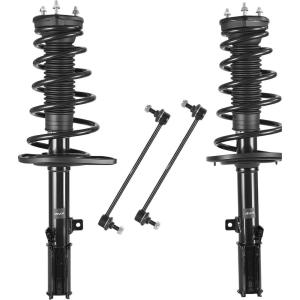 VEVOR Front Air Shock Absorber Strut, 2 PCS, Compatible with Cadillac Escalade/ESV/EXT, GMC Sierra, Chevrolet Avalanche/Silverado/Suburban/Tahoe, Replacement for 19300066 22853793 19368455 19368456(Rear 2PCS)