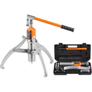 VEVOR Hydraulic Gear Puller, 15 Ton Max Capacity Wheel Bearing Pulling Separator, 2 or 3 Jaws Puller, Vertically and Horizontally, 12″ Jaw Hydraulic Puller with Case for Pulling Hubs(15 Ton)