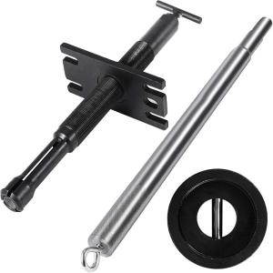 VEVOR Mercruiser Alignment Tool & Gimbal Bearing Puller Set, Compatible with Mercruisers, Engine Alignment Tool, Bearing Puller Seal Bellow Expander Tools Easy-to-Use (black)(silver)
