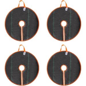 VEVOR Tree Watering Bag/Ring Slow Release, 4 Pack 10 Gallons Self-Watering Tree Watering Bags, Slow Release Tree Irrigation Bags, Heavy Duty Automatic Drip System for for Planting