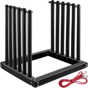 VEVOR Windshield Rack – 5-Lite Steel, 24-Inch Height, for Truck Glass Transportation with PVC Pad & Foam Padding