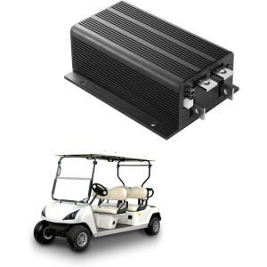 VEVOR36V and 350A, DC Motor Controller Replacement for 1994-2019 EZGO Golf Carts, IP65 Rated Protection, Aluminum Alloy & ABS Housing, Compatible with 1206-4301 Models(Black)