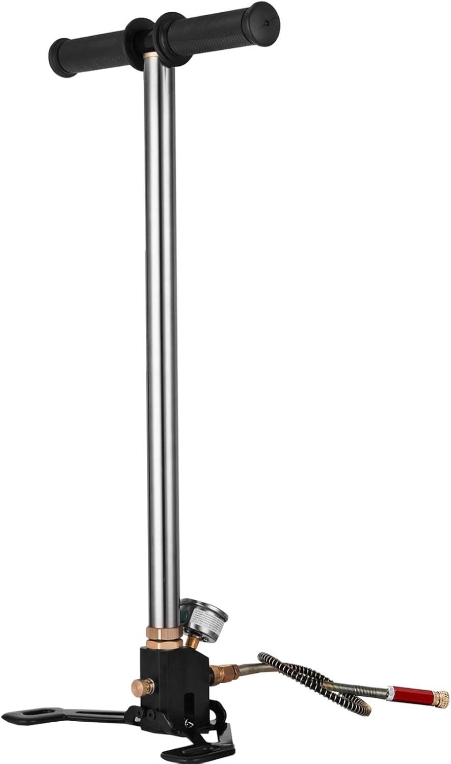 image:imageBestEquip Airgun PCP Pump 4500PSI High Pressure Hand Pump 3 Stage Pump Chamber PCP Air PumpPump