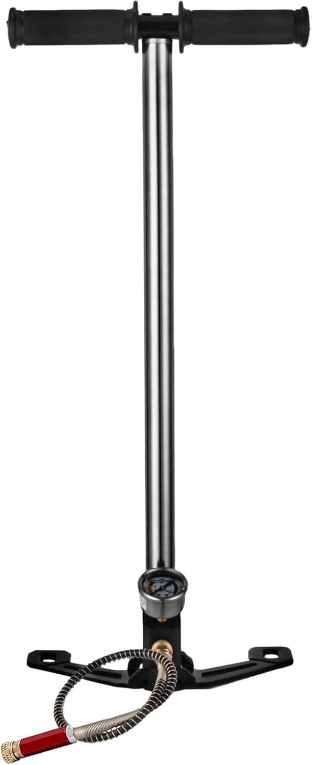 image:imageBestEquip Airgun PCP Pump 4500PSI High Pressure Hand Pump 3 Stage Pump Chamber PCP Air PumpPump