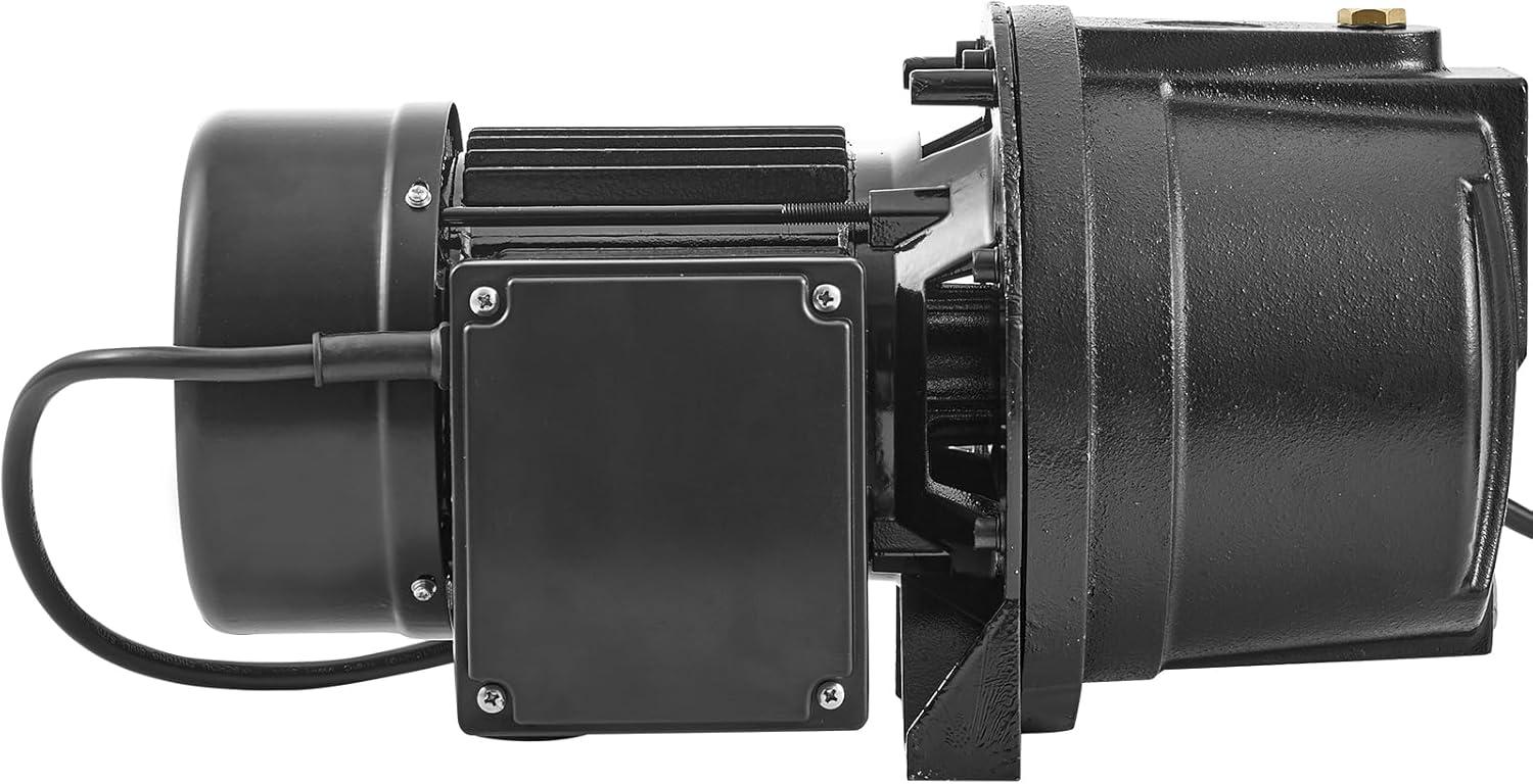 image:imageVEVOR 115 Volt Shallow Well Jet Pump 1 HP 176 GPM Heavyduty Cast Iron Irrigation Water Pump 164 ft Max Head 2040 PSI IPX4 Waterproof for Garden Lawn amp Field Irrigation HighRise Water Supply1HP Cast Iron