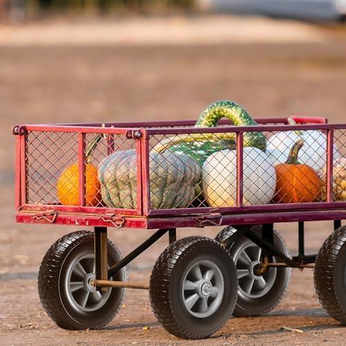 image:imageVEVOR 2Pack 10 x 25 Solid Rubber Tire Wheels 10 inch Tire and Wheel Flat Free with 58 Bearings 21 Offset Hub Replacement Wheelbarrow Tires Perfect for Hand Truck Wheelbarrow Garden CartPolypropylene wheel hub