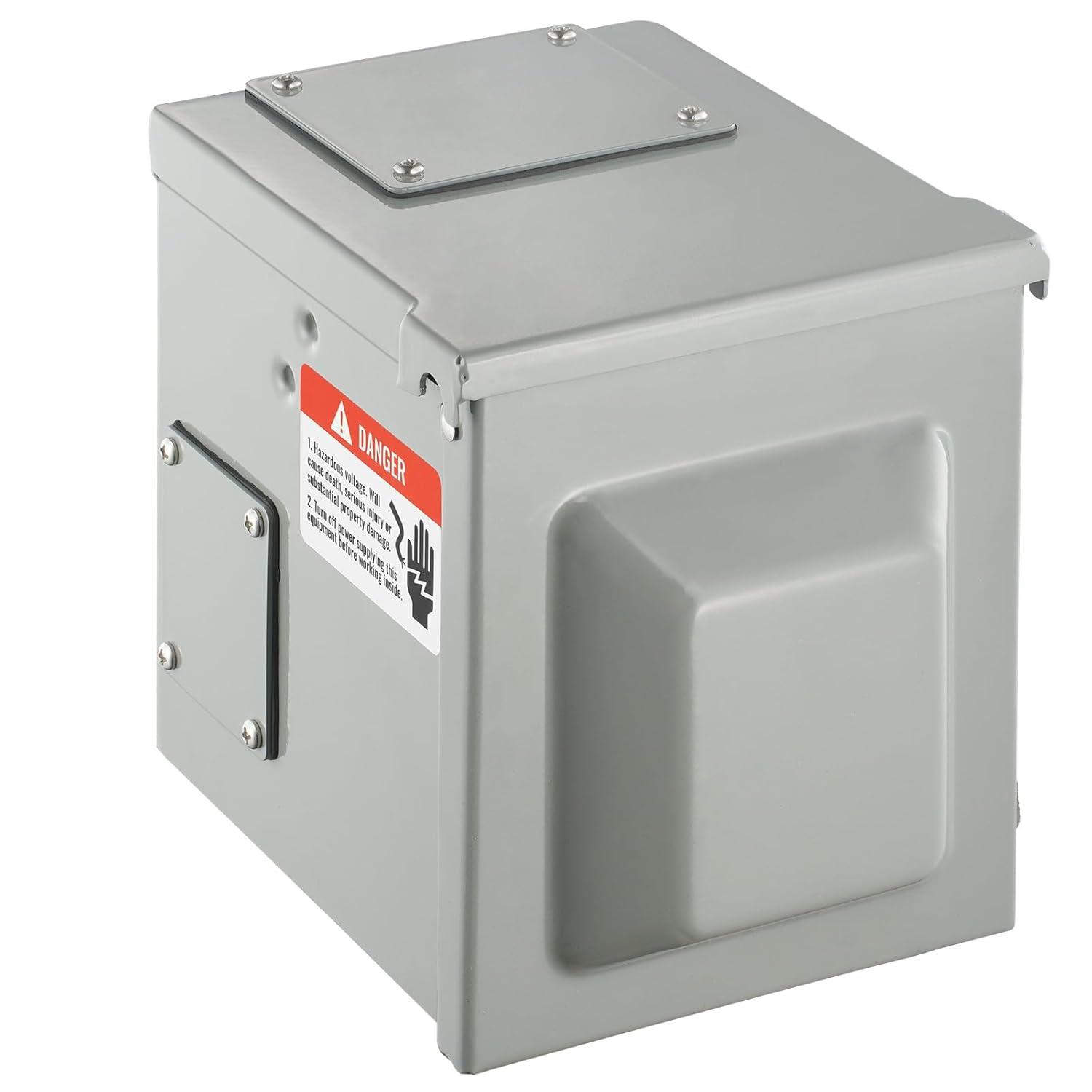 image:imageVEVOR 30 Amp RV Power Outlet Box 125250 Volt Enclosed Lockable Outdoor RV Receptacle Box NEMA TT30R Weatherproof Electrical Panel for RV Camper Trailer Motorhome Electric Car30 Amp