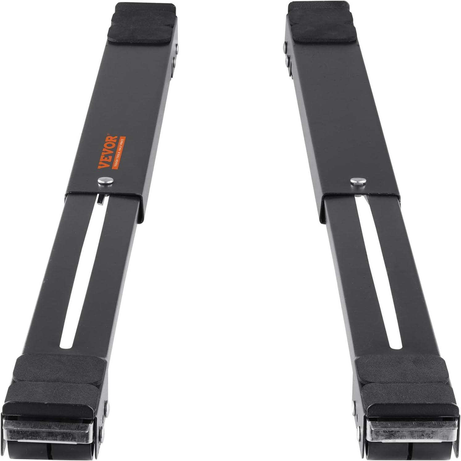 image:imageVEVOR Appliance Rollers Heavy Duty Extendable Appliance Rollers Mobile Washing Machine Base Mini Fridge Stand Moving Cart for Refrigerators Dryers Dishwashers WhiteBlack