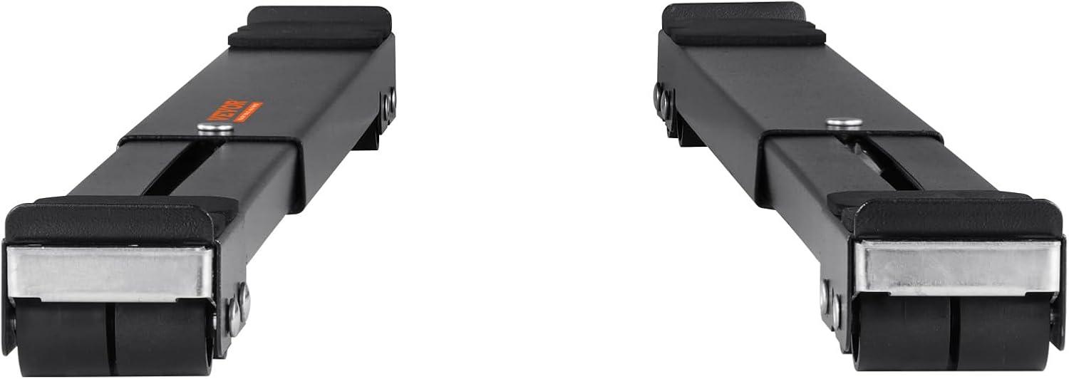 image:imageVEVOR Appliance Rollers Heavy Duty Extendable Appliance Rollers Mobile Washing Machine Base Mini Fridge Stand Moving Cart for Refrigerators Dryers Dishwashers WhiteBlack
