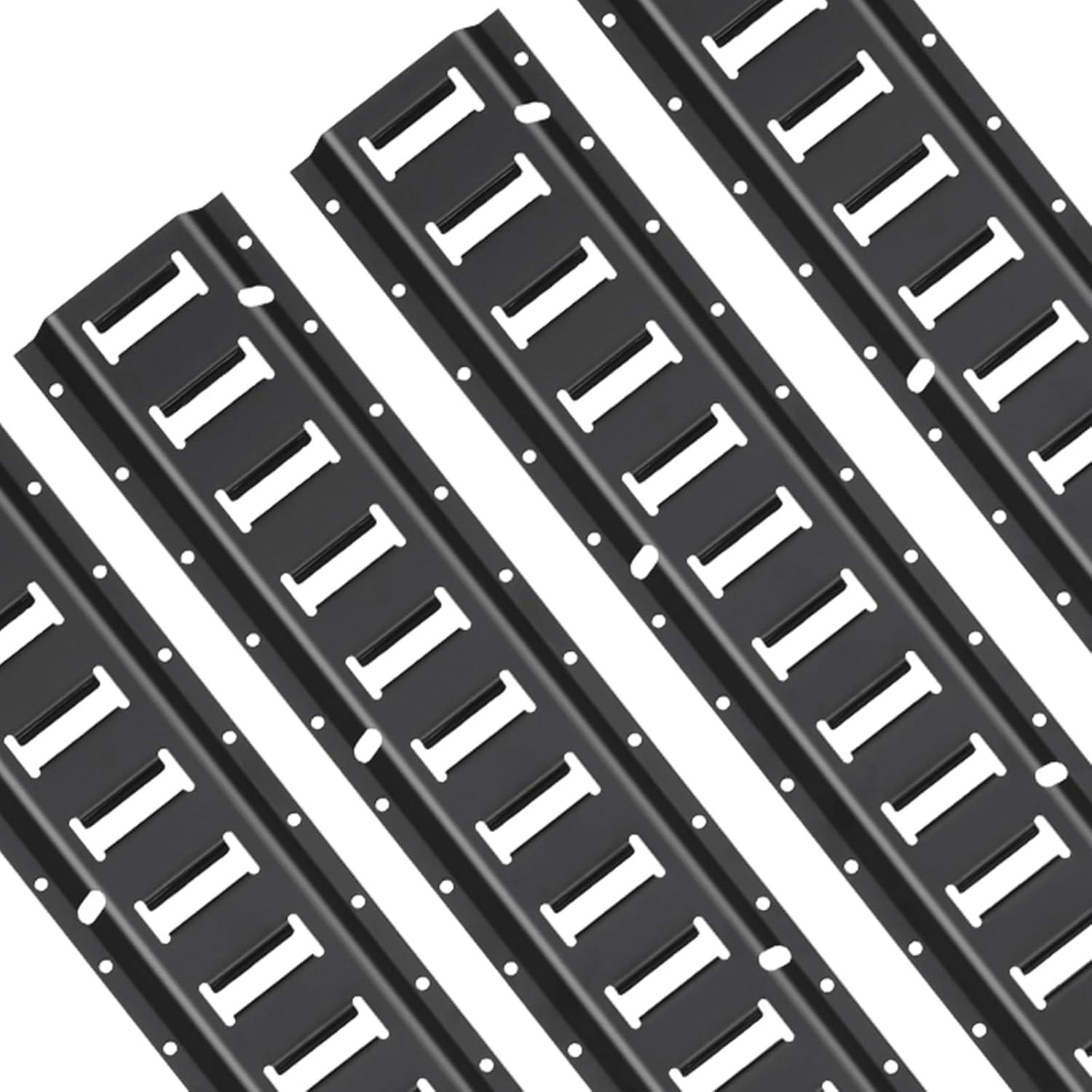 image:imageVEVOR E Track TieDown Rail Kit 32PCS 5FT ETracks Set Includes 8 Steel Rails amp 8 O Rings amp 8 TieOffs with DRing amp 8 End Caps Securing Accessories for Cargo Motorcycles and Bikes5FT28Pcs