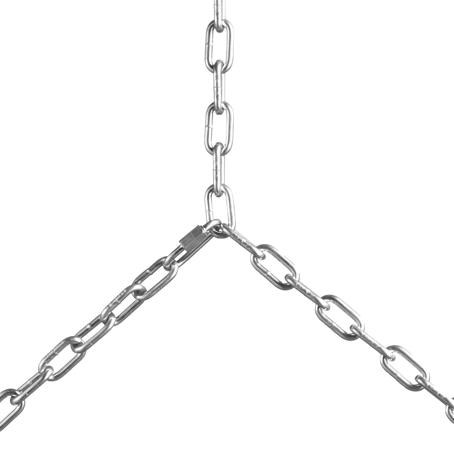image:imageVEVOR Grade 30 Chain 14 Inch by 100Ft Length Grade 30 Proof Coil Chain Zinc Plated Grade 30 Chain for Towing Logging Agriculture and Guard Rails18 Inch x 33 Ft