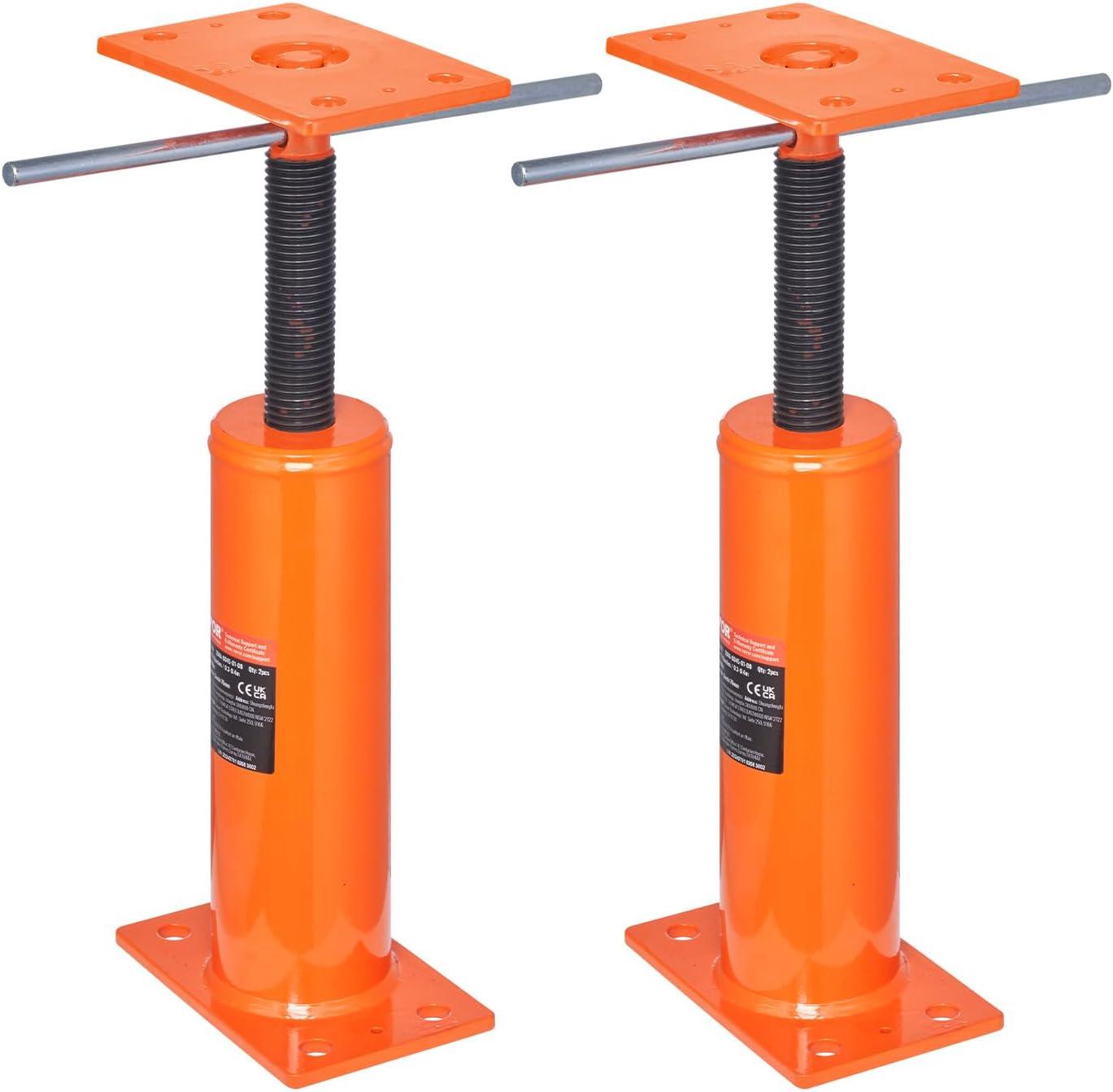 image:imageVEVOR House Floor Jack 54150 Height Range 11200 lbs Max Load Capacity Adjustable Support Beam Basement Jack Post Pole for Leveling Lift Support Steel Telescoping Jack for Temporary Support12162PCS