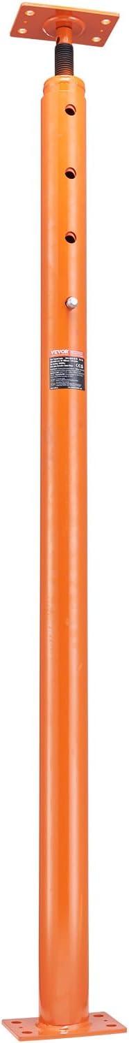 image:imageVEVOR House Floor Jack 56100 Height Range 18000 lbs Max Load Capacity Adjustable Support Beam Basement Jack Post Pole for Leveling Lift Support Steel Telescoping Jack for Temporary Support56100